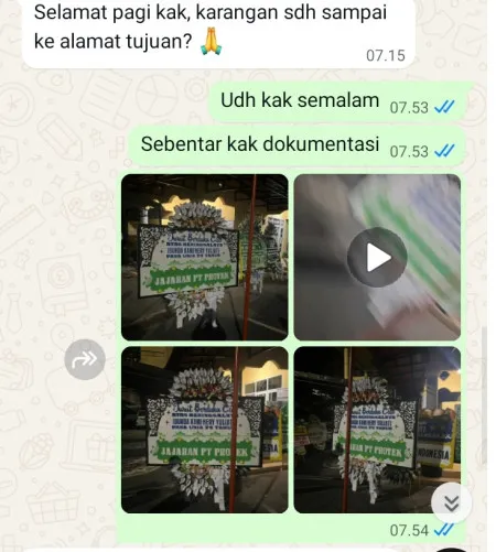 Pengiriman Papan Bunga Selamat Sentul Nirwana