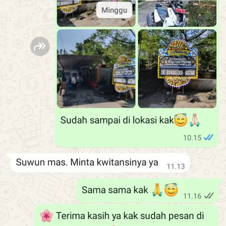 Pengiriman Papan Bunga Duka Sentul Nirwana
