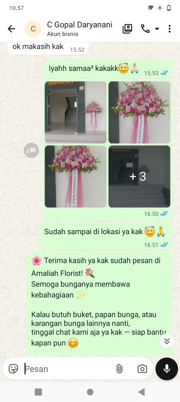 Pengiriman Karangan Bunga Sentul Nirwana