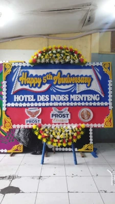 Papan Bunga di Sentul Nirwana